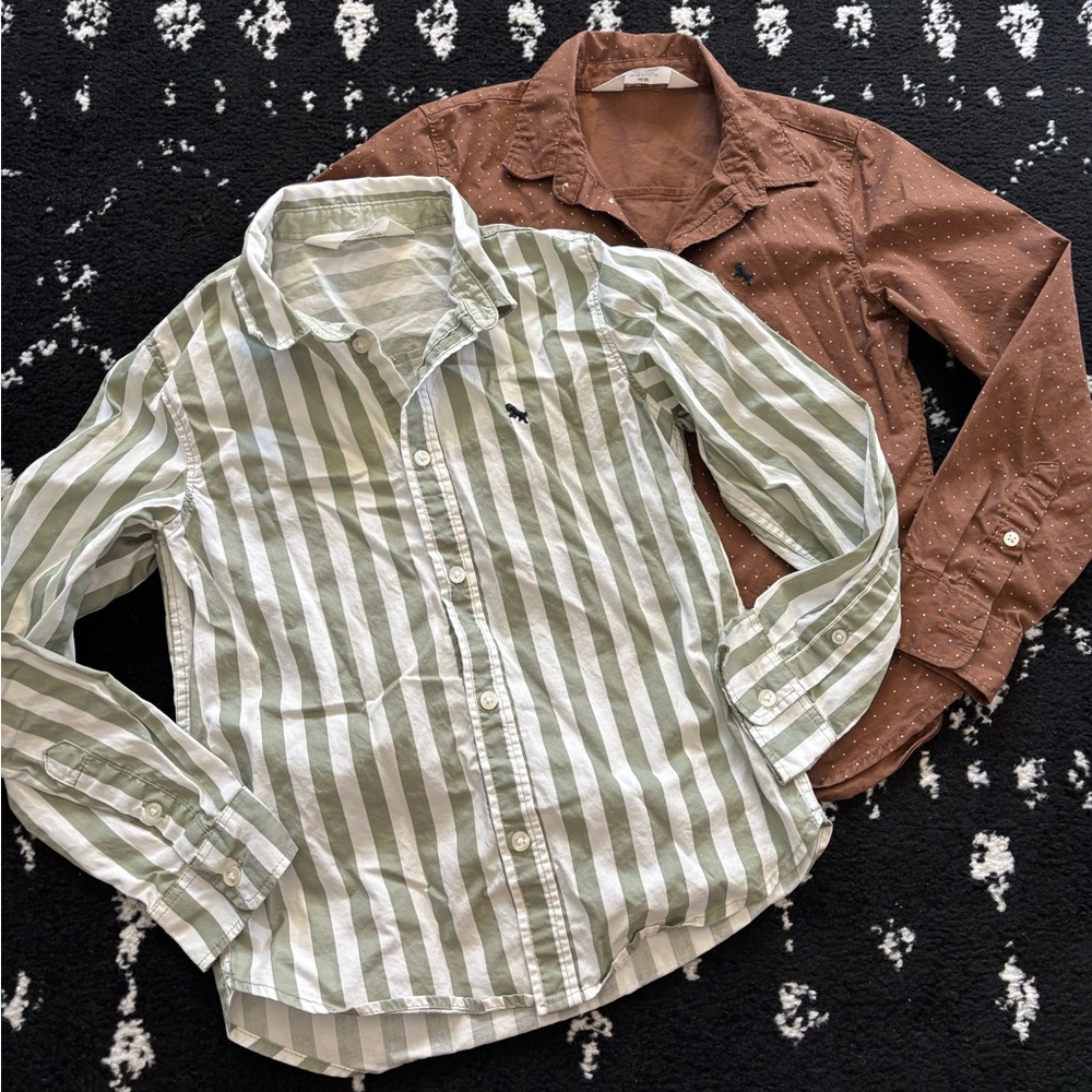 LAST CHANCE - Boys H&M Long Sleeve Button Down